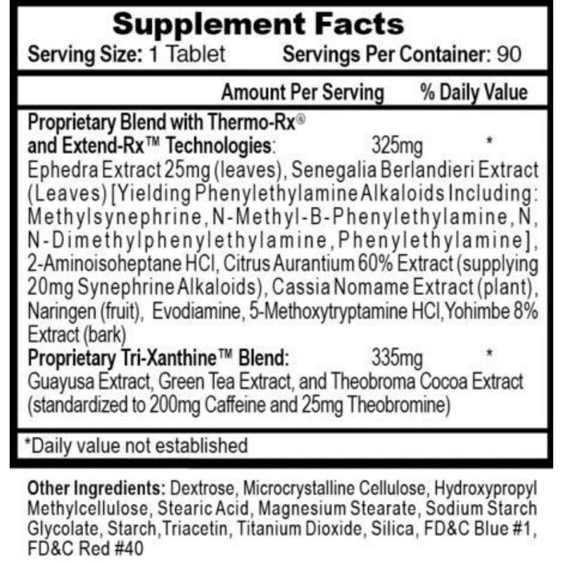 Kit 2 x Lipodrene Hardcore (90) - Hi-Tech Pharma